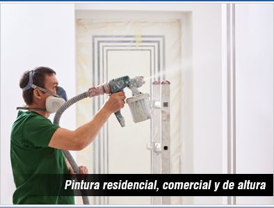 Servicio de pintura residencial, comercial y de altura